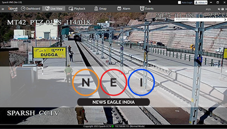 Sparsh CCTV Collaborates with Indian Railways to Secure Jammu Railway Division and Prayagrajs Maha Kumbh Railway Stations